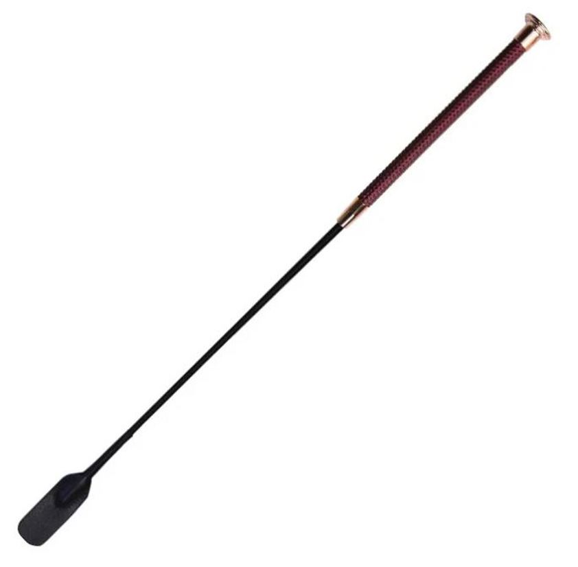 Damson Woof Wear Diamond Riding Whip