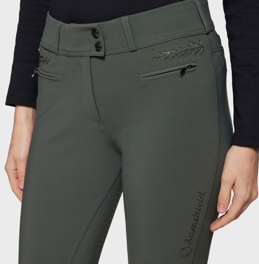 White Samshield Capucine Breech - Full Grip