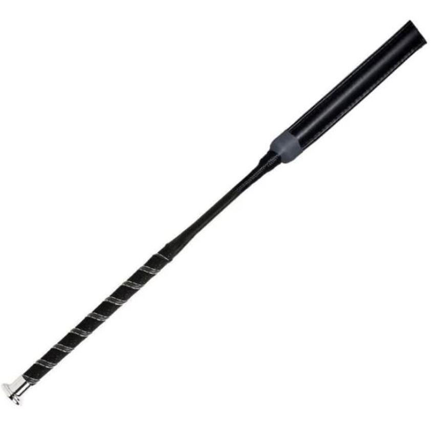 Black Fleck Nylon Weave Wrapped Handle Jump Bat