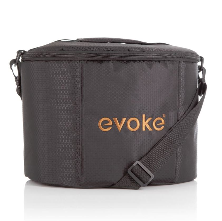 Black Evoke Padded Helmet Bag