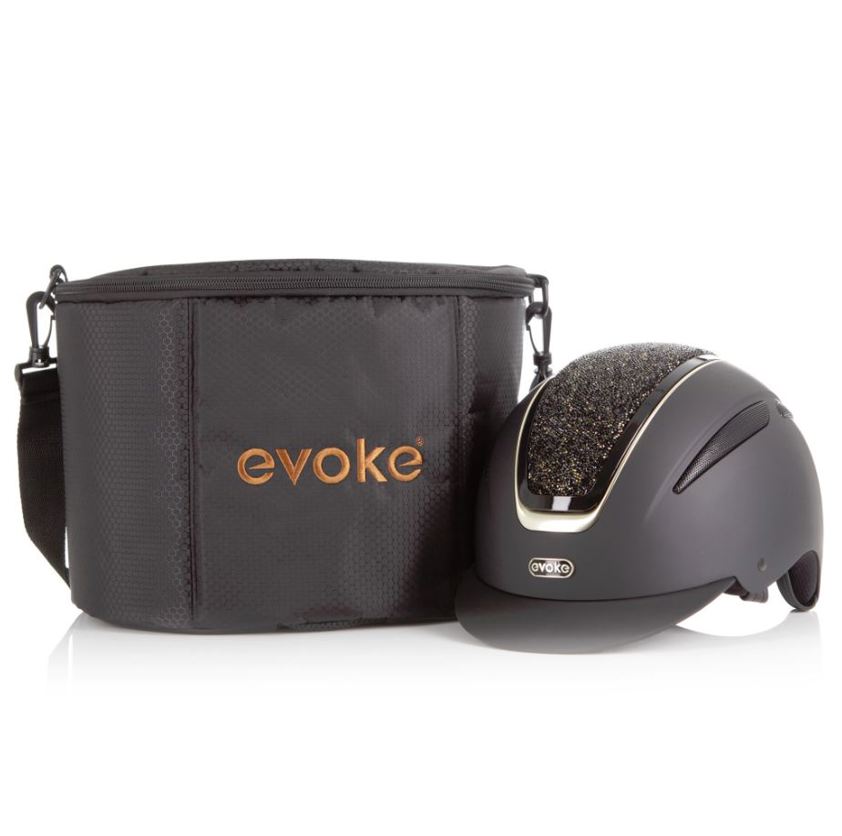 Black Evoke Padded Helmet Bag