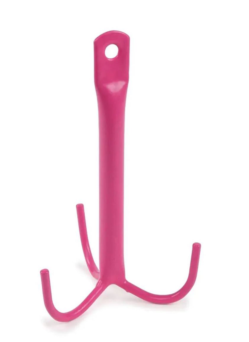 Pink 3 Prong Cleaning Hook