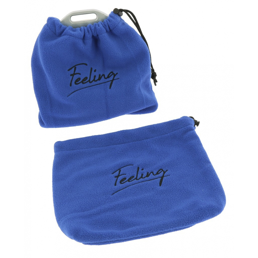 Royal Blue Feeling Fleece Stirrup Covers