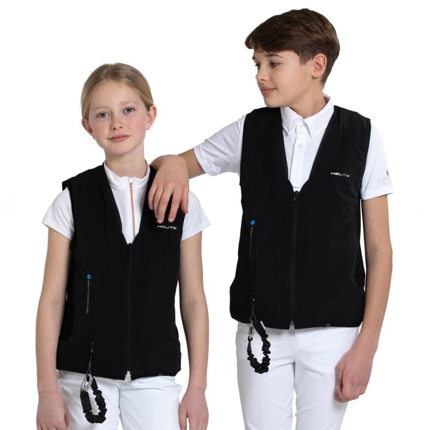 Black Helite Zip’In 2 Airbag - Child