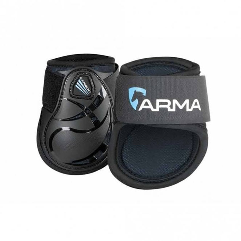 Black Arma Carbon Fetlock Boots