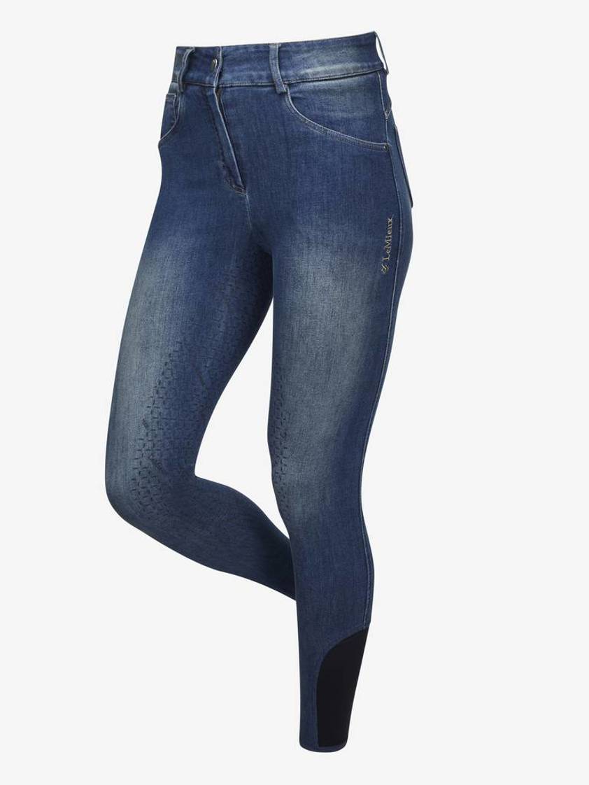 Denim Blue LeMieux Anneka Denim Breeches