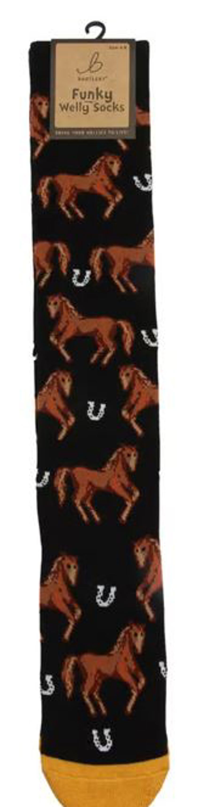 Black Country Horse Bartleby Funky Long Socks