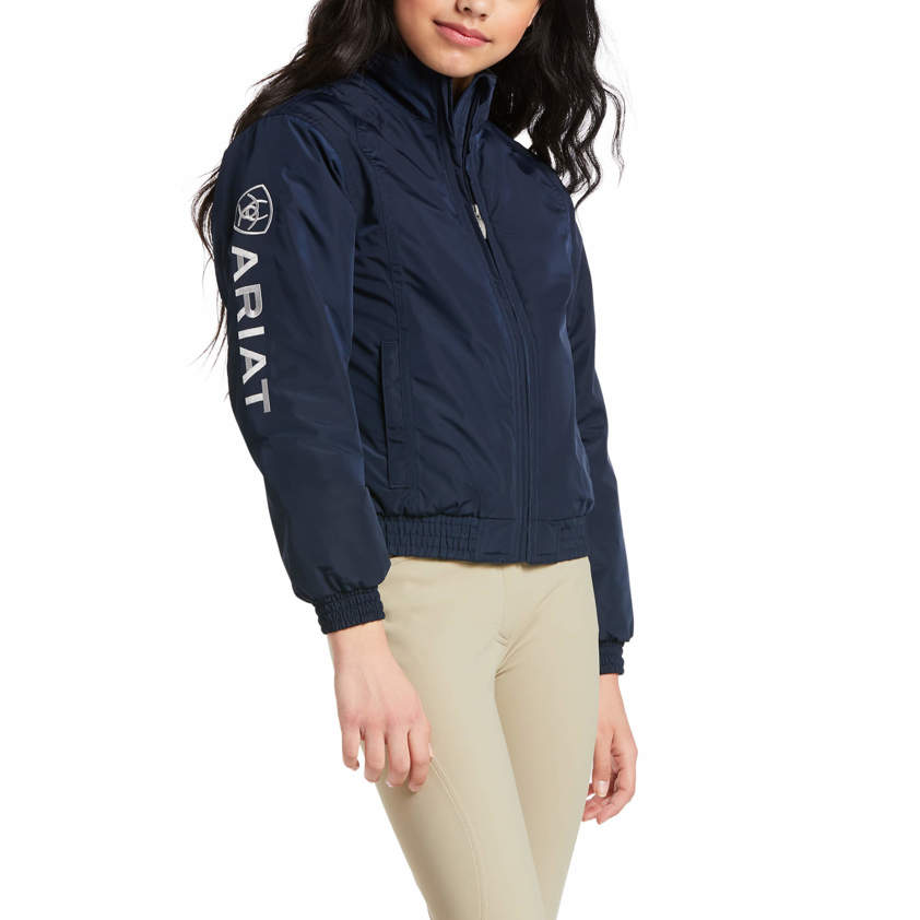 Navy Ariat Junior Stable Team Jacket