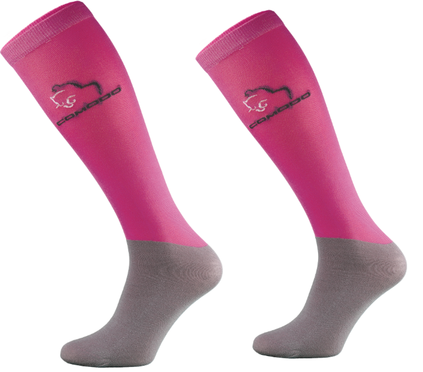Pink Comodo Microfiber Socks