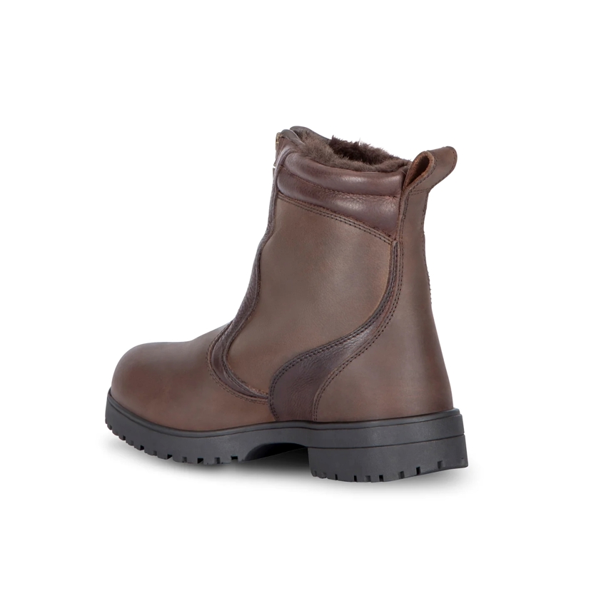 Brown Moretta Atri Zip Country Boots