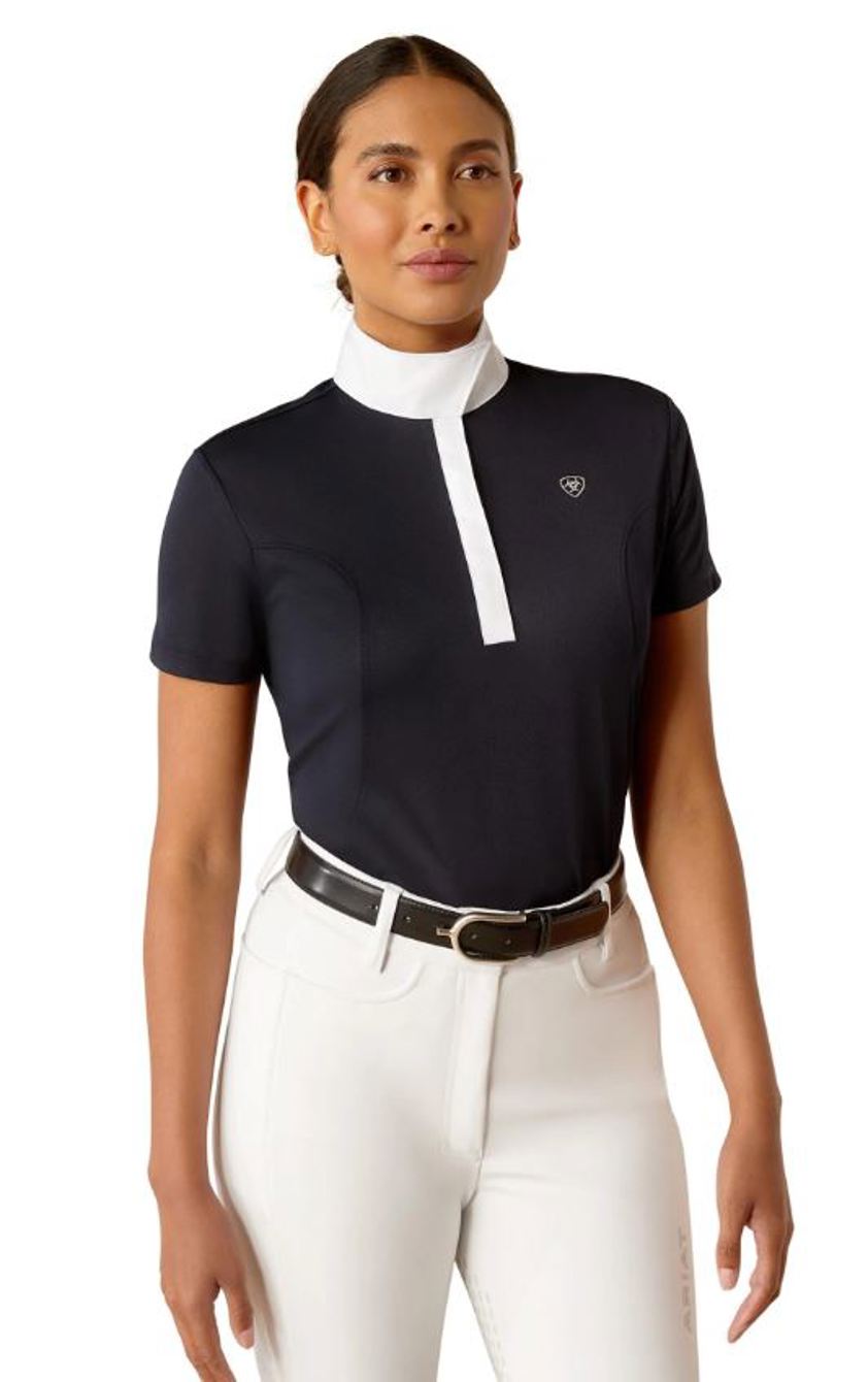 Navy Ariat Aptos Show Shirt