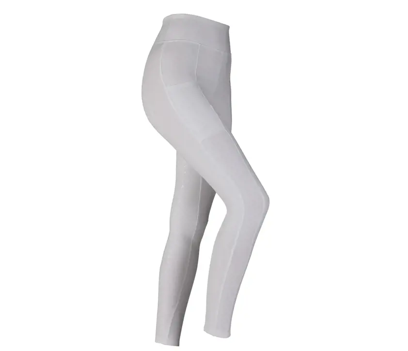 White Aubrion Maids Hudson Riding Tights