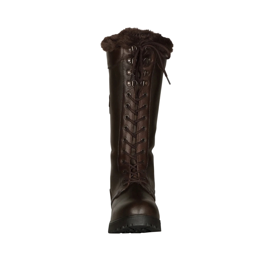 Brown Moretta Nola Lace Country Boots