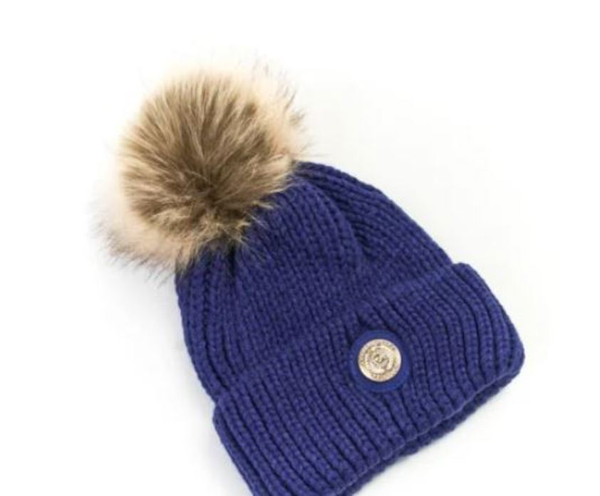 Navy Aubrion Team Winter Hat