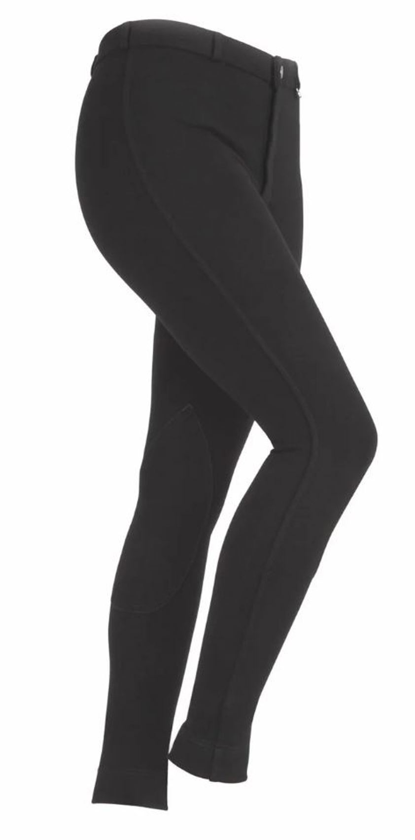 Black SaddleHugger Maids Jodhpurs