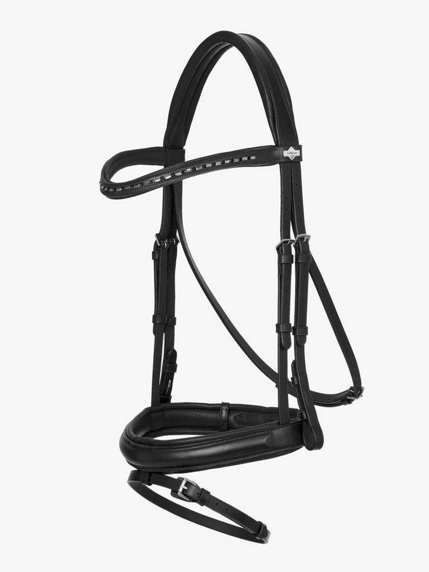 Black/Silver Arika Dressage Bridle