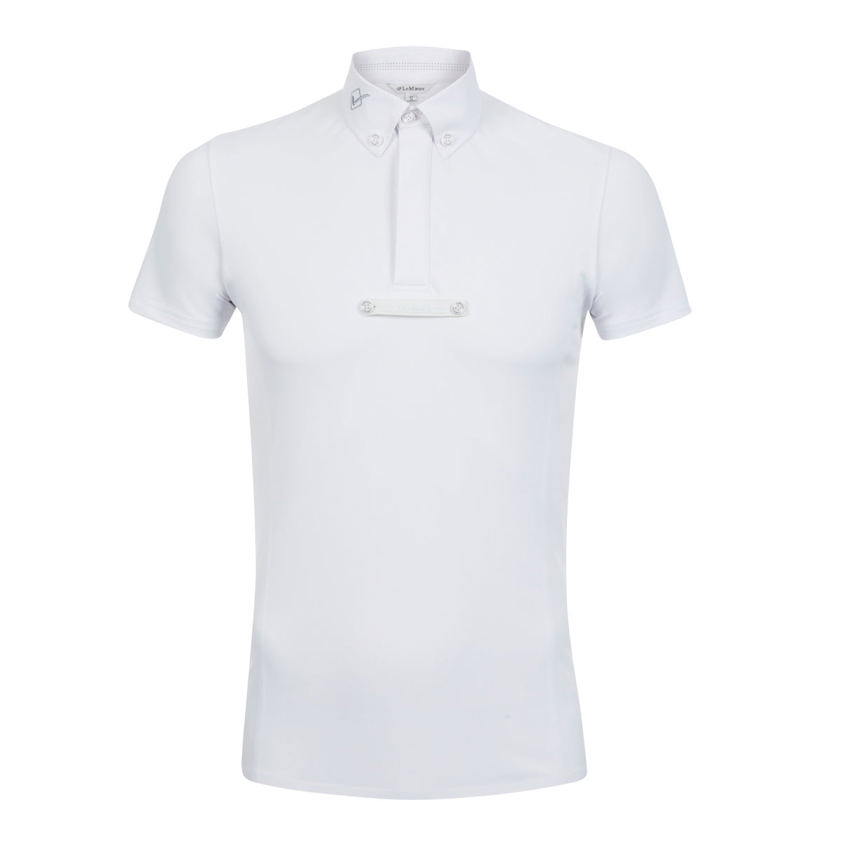 White LeMieux Monsieur Mens Competition Shirt