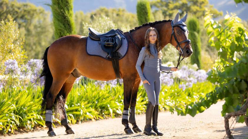 Jay Blue LeMieux Young Rider Pull On Breeches