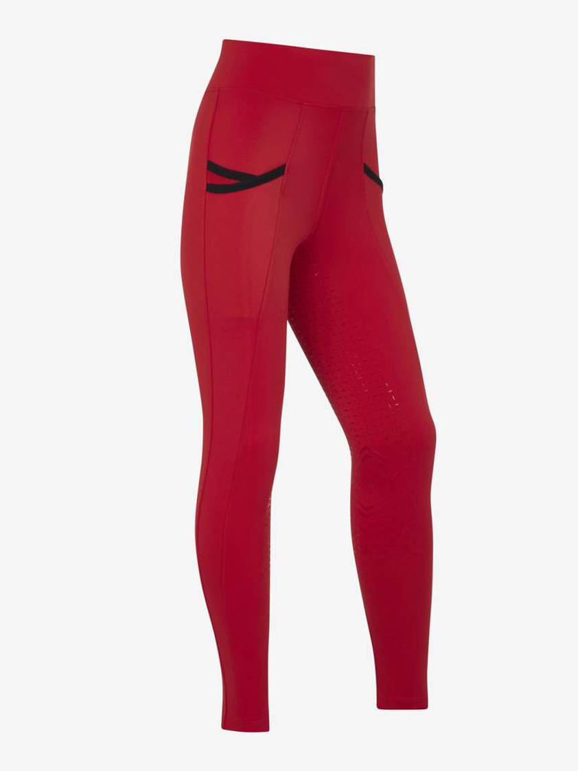 Chilli Red LeMieux Young Rider Pull On Breeches