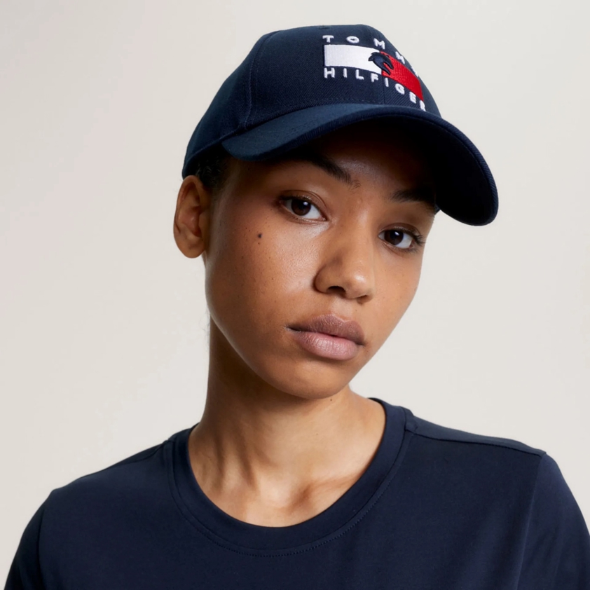 Desert Sky Tommy Montreal Flag Logo Cap