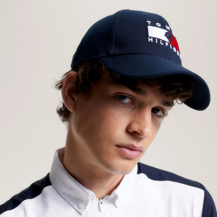 Desert Sky Tommy Montreal Flag Logo Cap