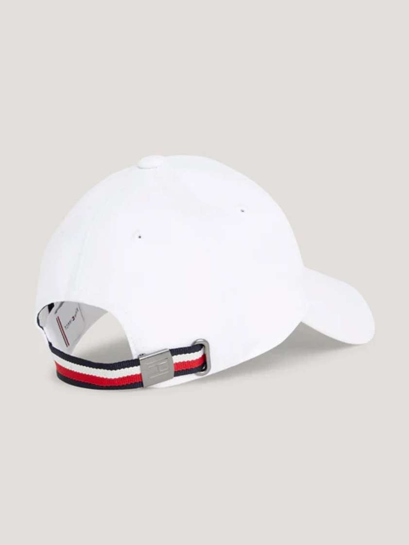 Optic White Tommy Montreal Flag Logo Cap