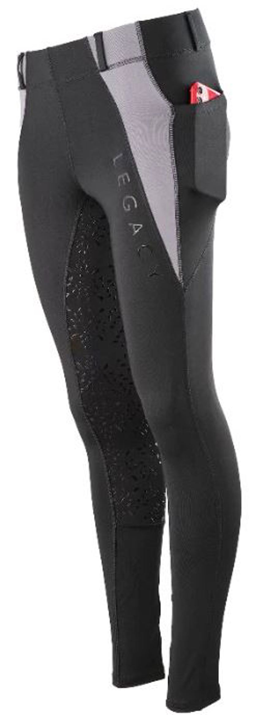 Grey & Black Legacy Ladies Jods