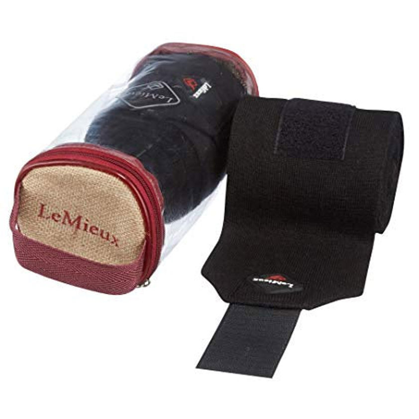 Black LeMieux Stable Bandages (Pair)