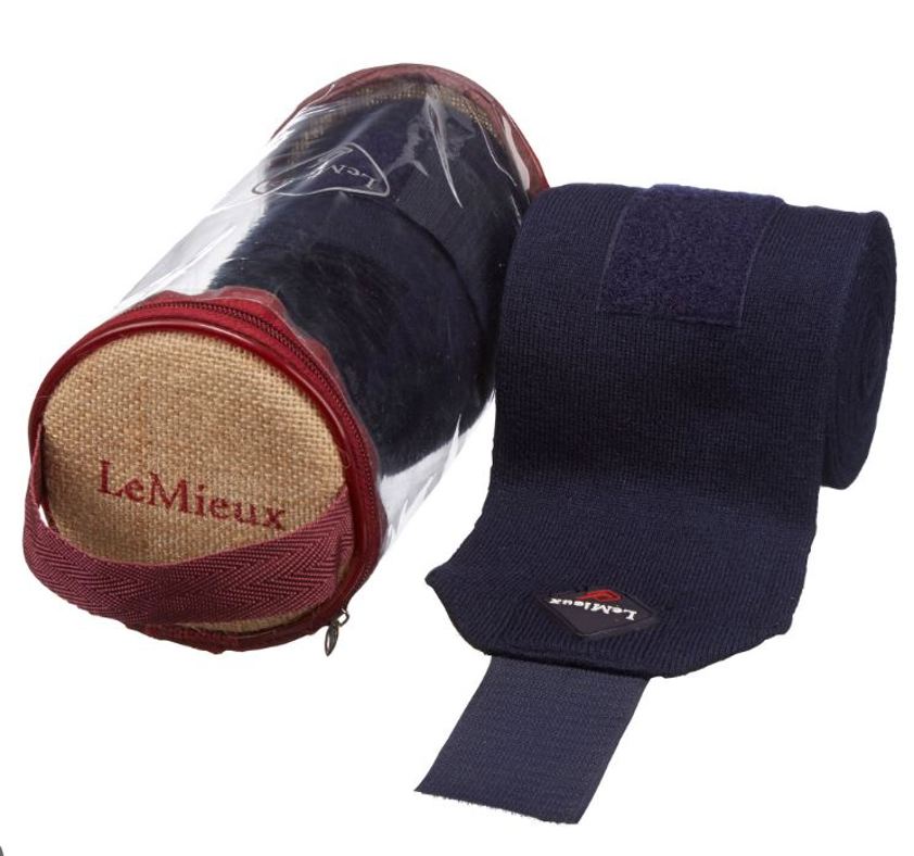 Navy LeMieux Stable Bandages (Pair)
