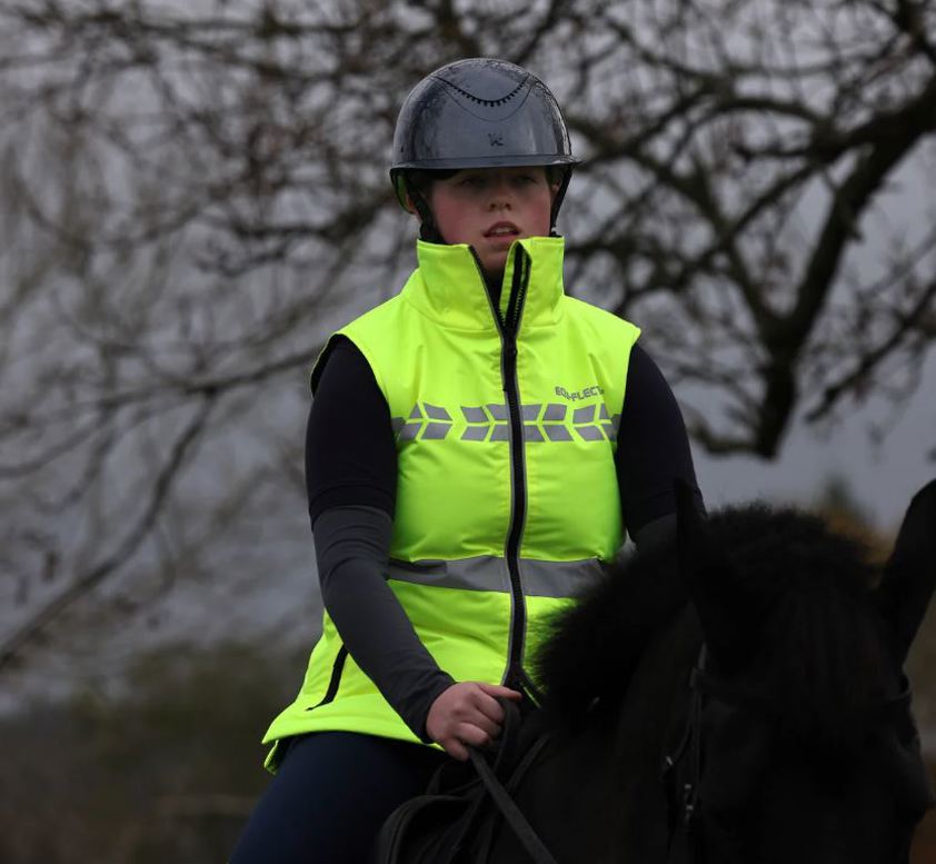 Yellow Equi-Flector Gilet