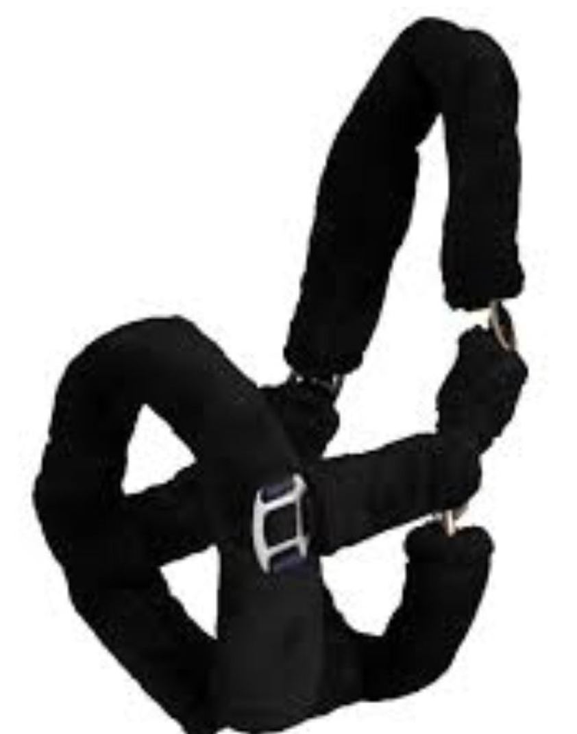 Black Mega Fluff Headcollar