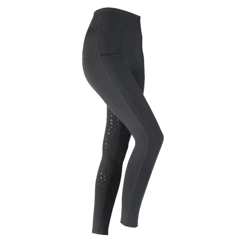 Black Aubrion Hudson Riding Tights