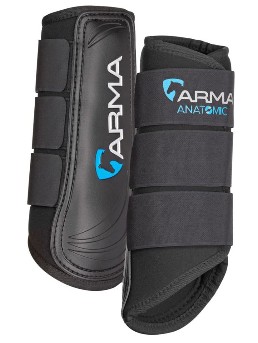 Black Arma Neoprene Brushing Boots