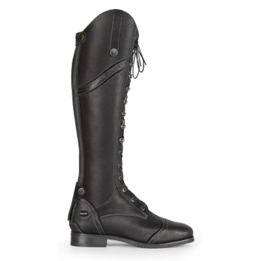 Black Moretta Maddalena Riding Boots