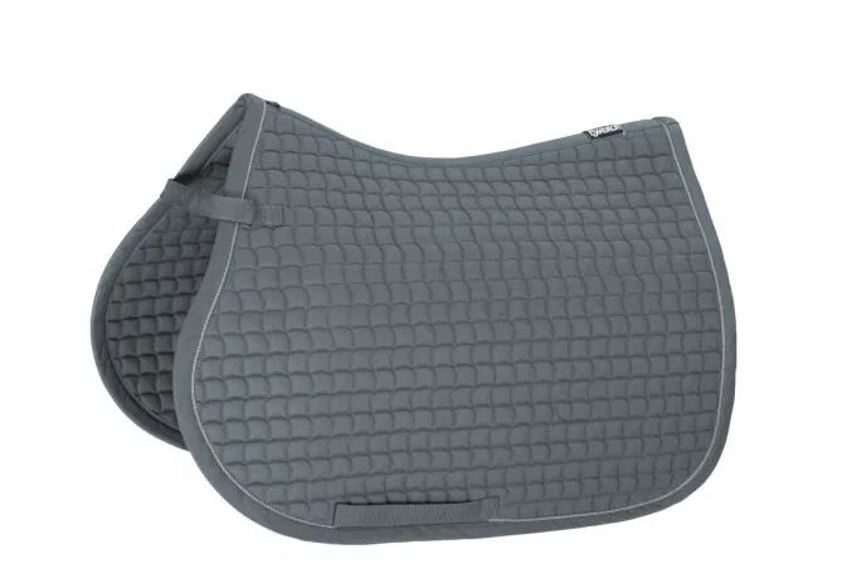 Grey Eskadron Cotton Basics Saddlecloth