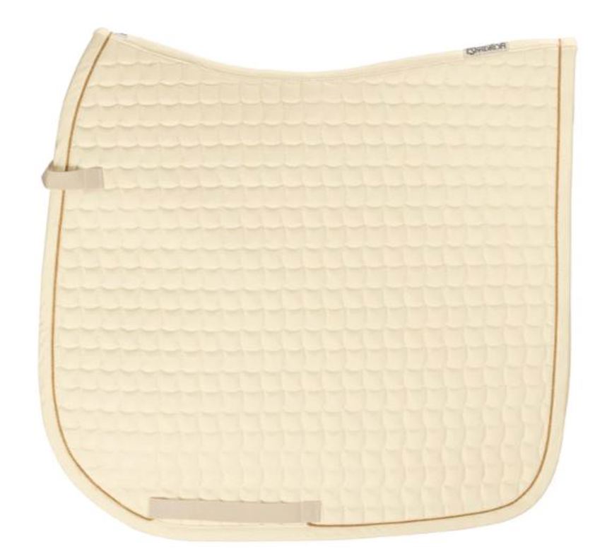 Cream/Gold Cord Eskadron Cotton Basics Saddlecloth