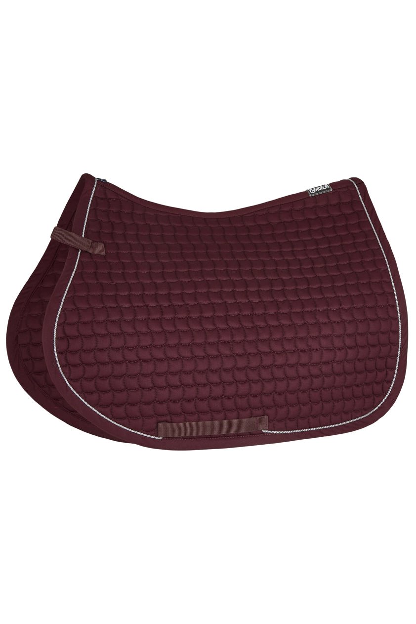 Burgundy Eskadron Cotton Basics Saddlecloth