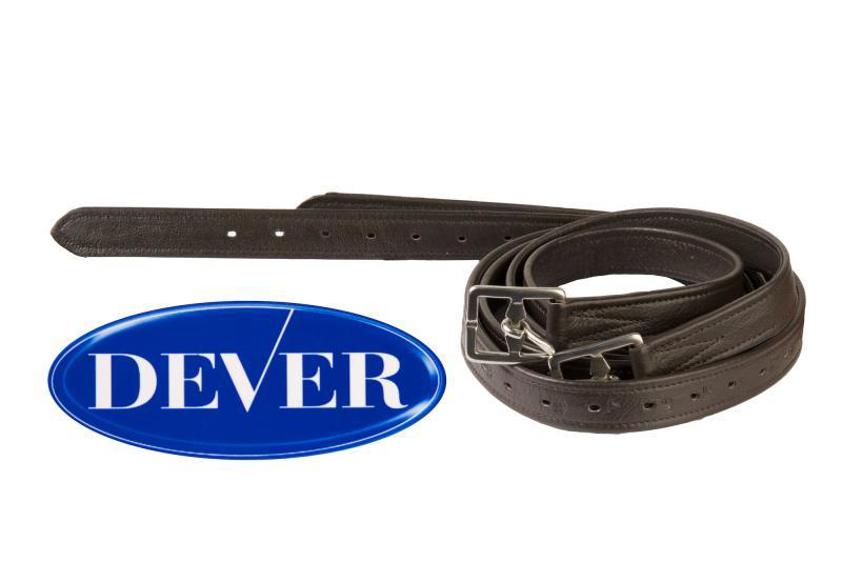 Havana Dever Curved Buckle Stirrup Leathers