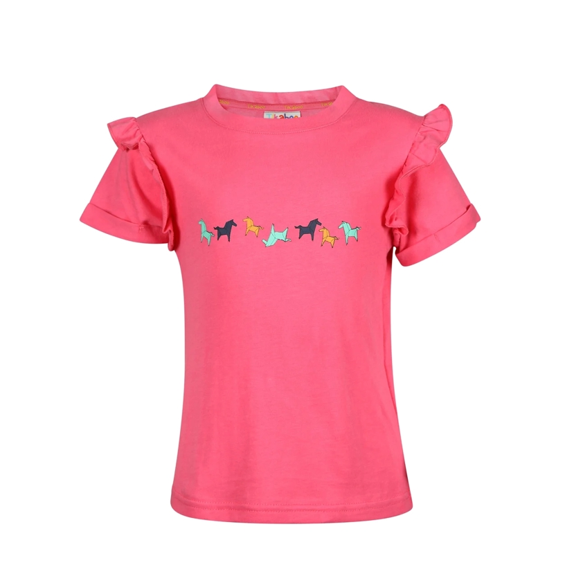 Pink Tikaboo Frill T-Shirt