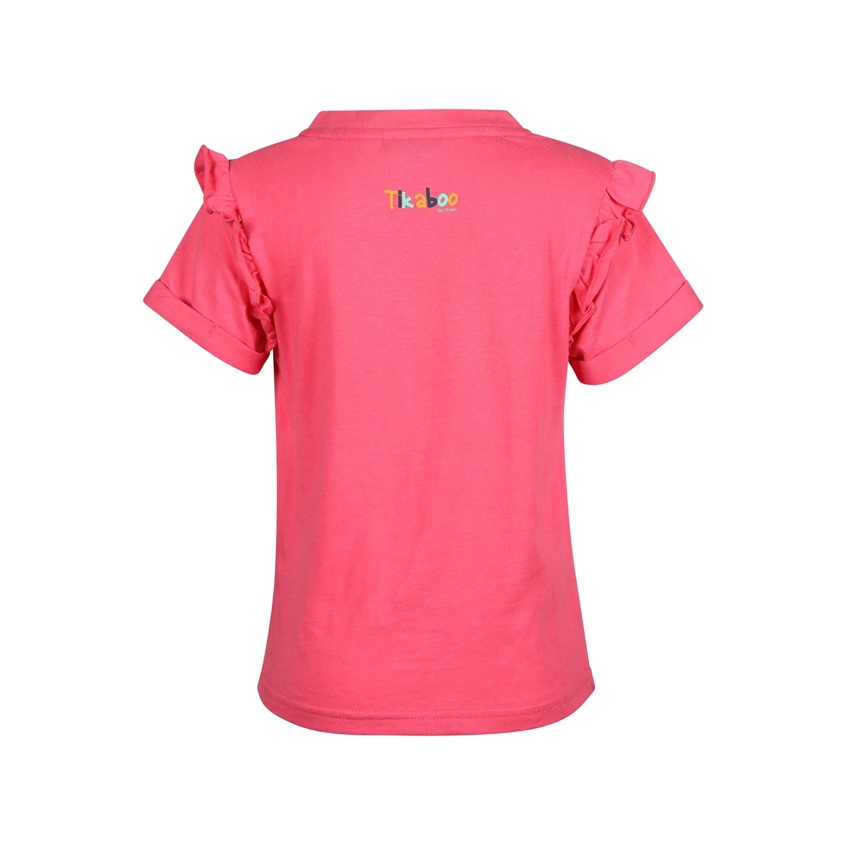 Pink Tikaboo Frill T-Shirt