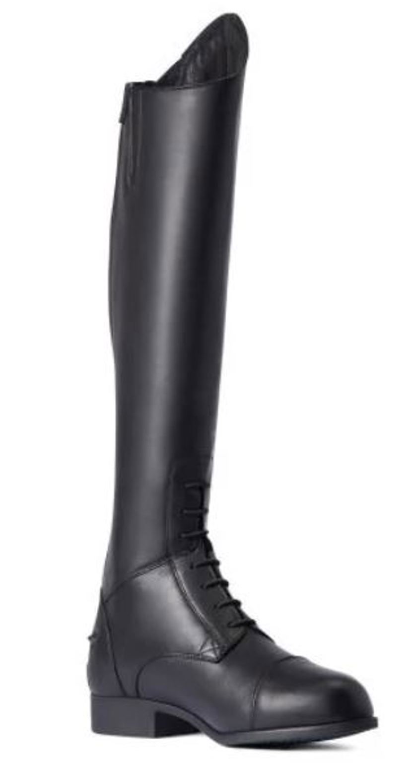 Black Ariat Heritage Contour II Waterproof Insulated Tall Riding Boot