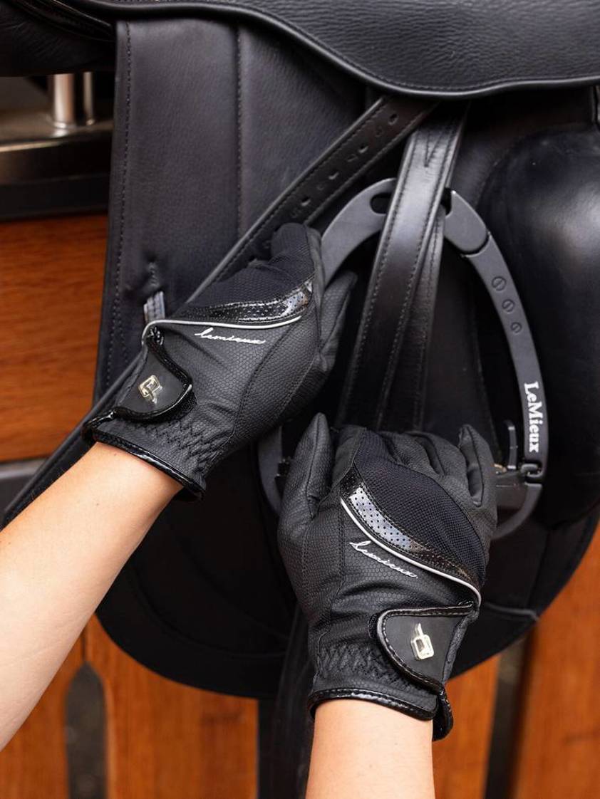 Black LeMieux Competition Gloves