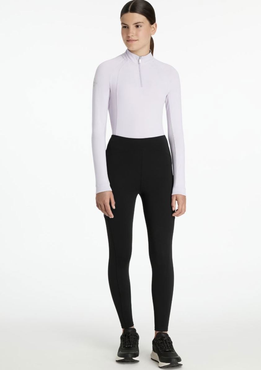 Black LeMieux Young Rider Nell Brushed Pull On Breeches