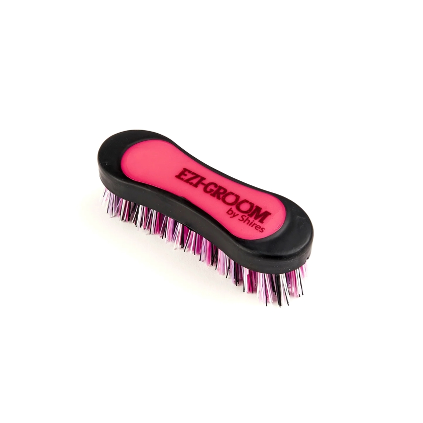 Pink Ezi-Groom Grip Hoof Brush