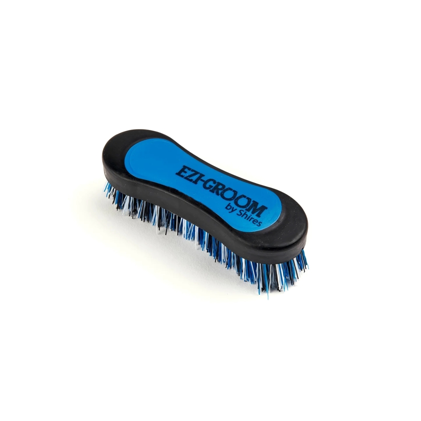 Bright Blue Ezi-Groom Grip Hoof Brush