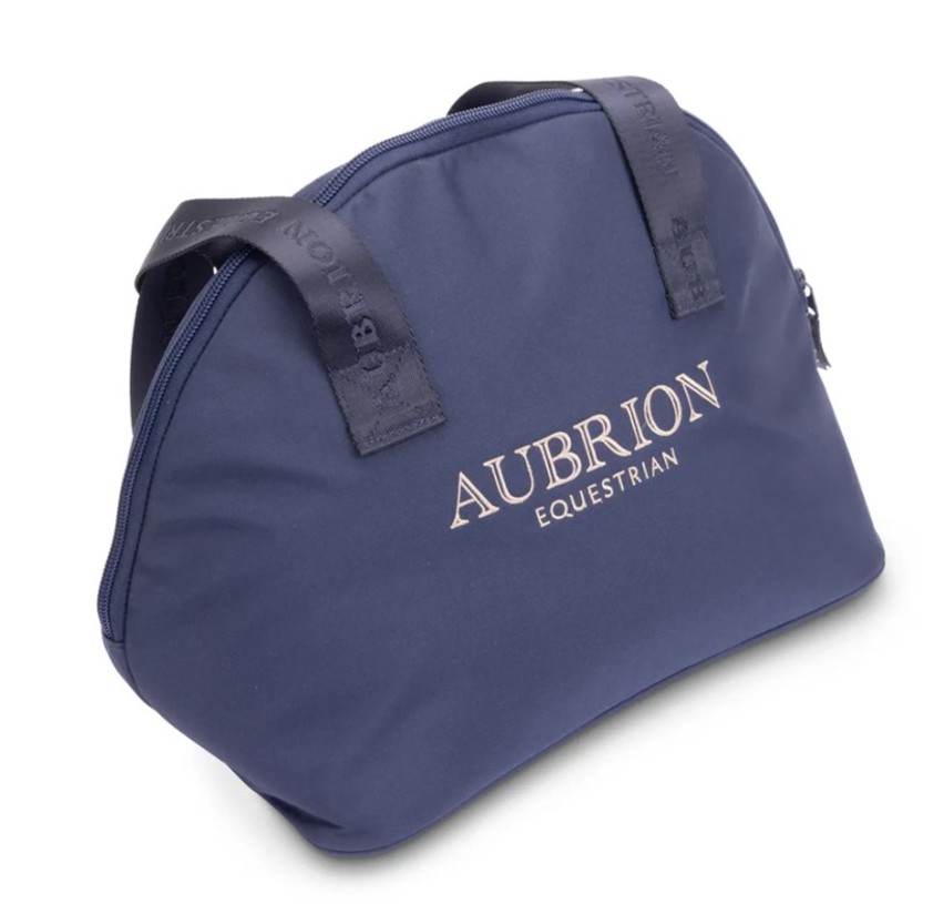 Navy Aubrion Equestrian Hat Bag