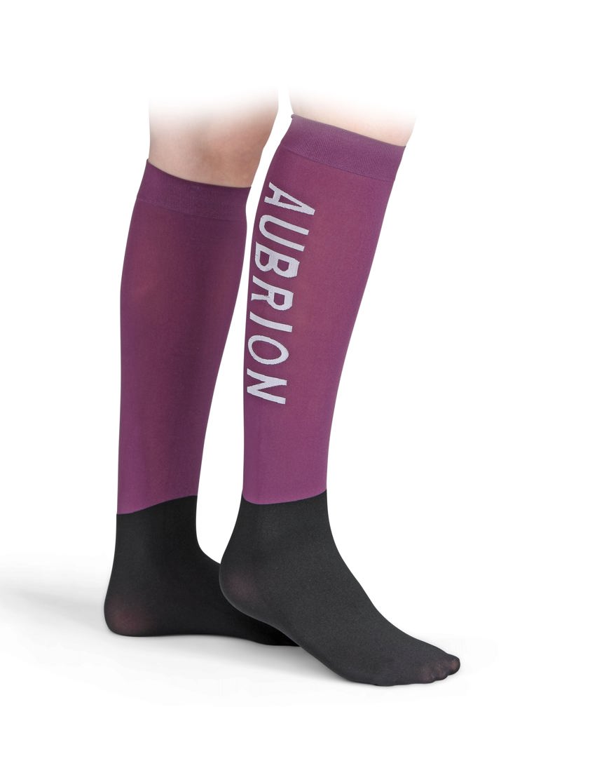 Plum Aubrion Junior Abbey Socks