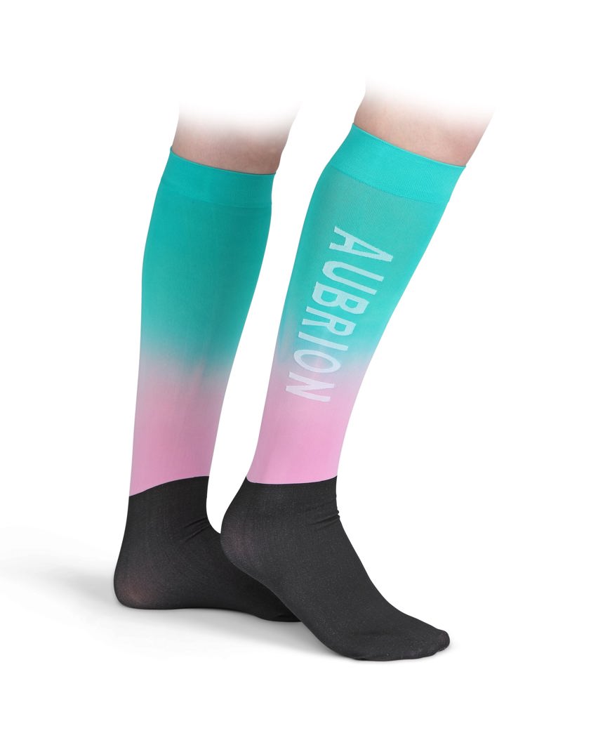 Mint Aubrion Junior Abbey Socks