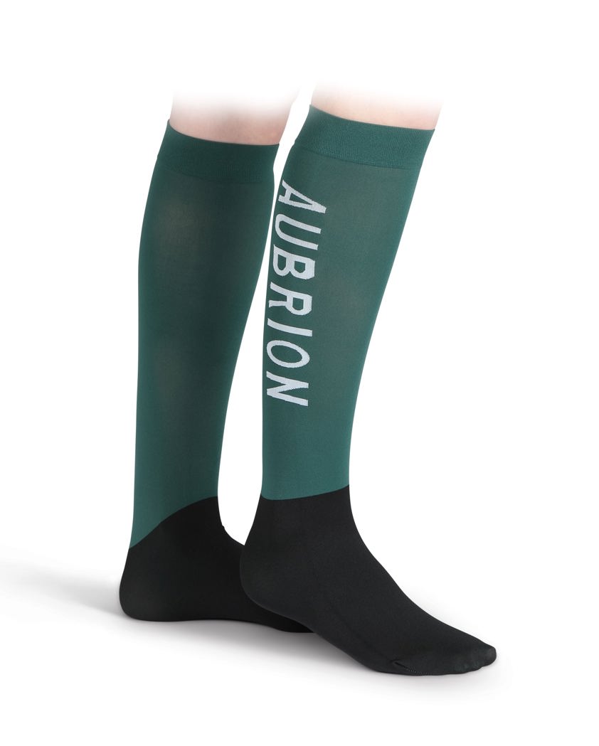 Green Aubrion Junior Abbey Socks