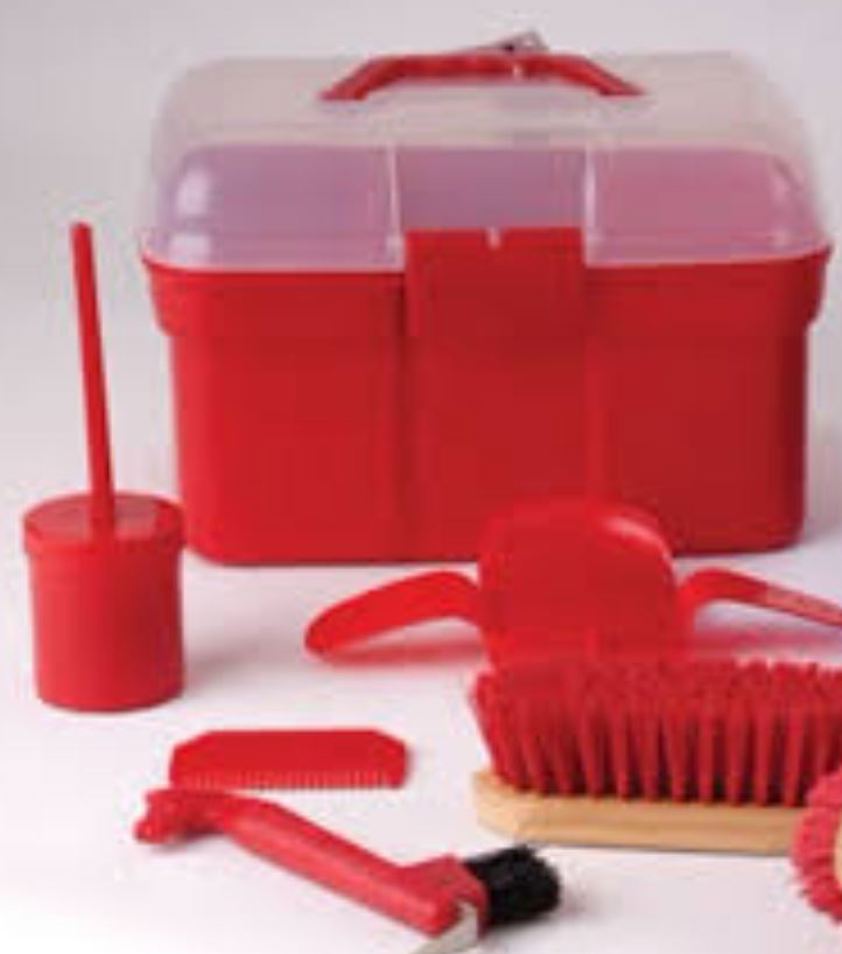 Red Harlequin Complete Grooming Box
